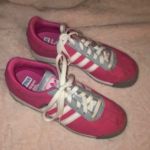 Adidas Pink/Grey/White Originals Samoa